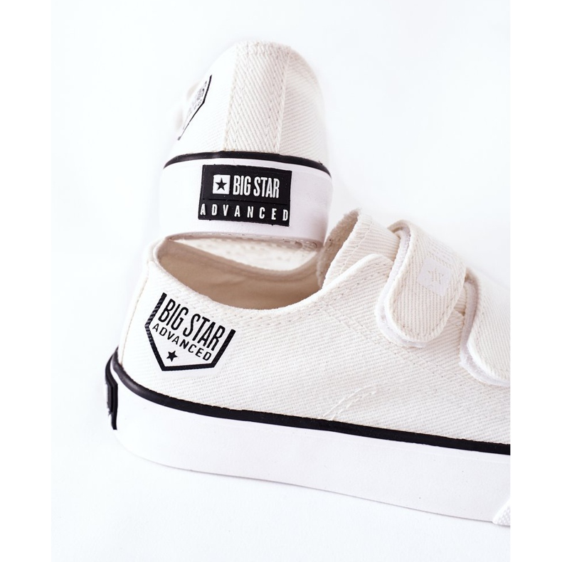 Gyermek cipők tépőzárral Big Star FF374061 Fehér 1