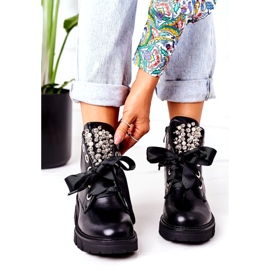 PS1 Meleg dolgozók fémgyöngyökkel Fekete Perla 2