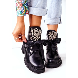 PS1 Meleg dolgozók fémgyöngyökkel Fekete Perla 5