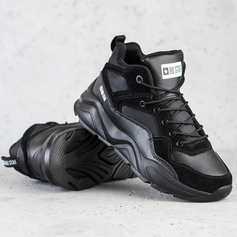 Női cipők Big Star GG274644 fekete 1