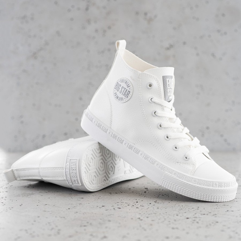 Női Big Star GG274016 cipők fehér 1