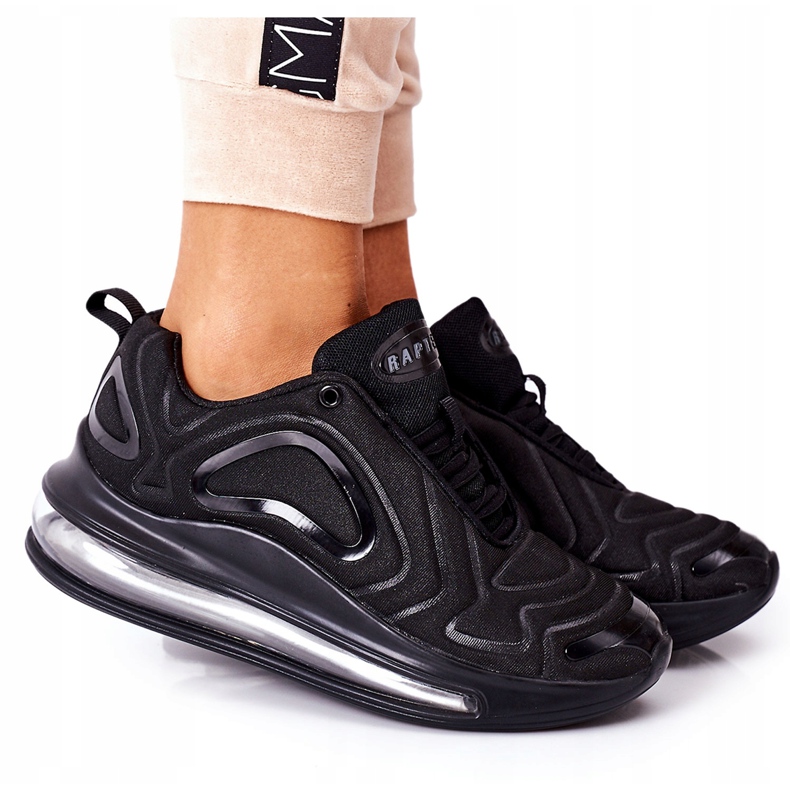 Női sportcipők Cipők Black Rapter fekete 6