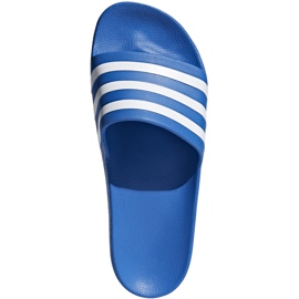 Adidas Adilette Aqua F35541 papucs fehér kék 3