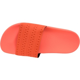 Adidas Adilette Slides BY9905 papucs piros narancssárga 2