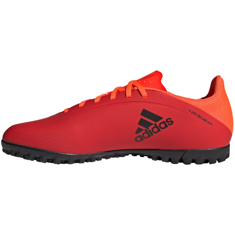 Adidas X Speedflow.4 Tf M FY3336 futballcipő narancs és vörös 2