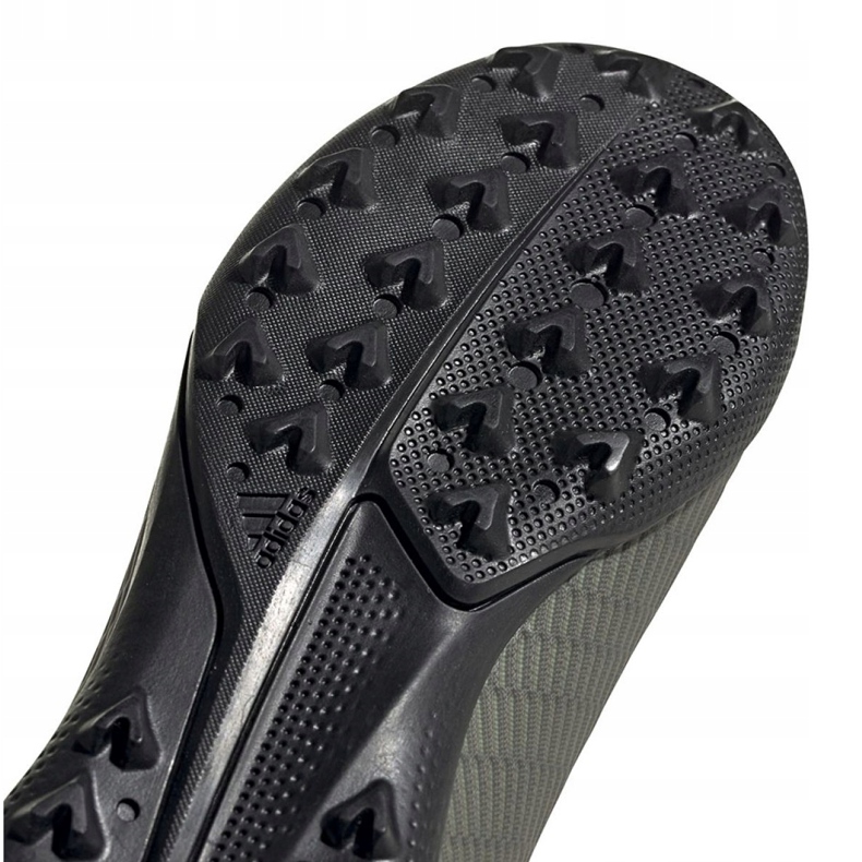 Adidas X 19.3 Tf Jr EF8375 futballcipő khaki 4