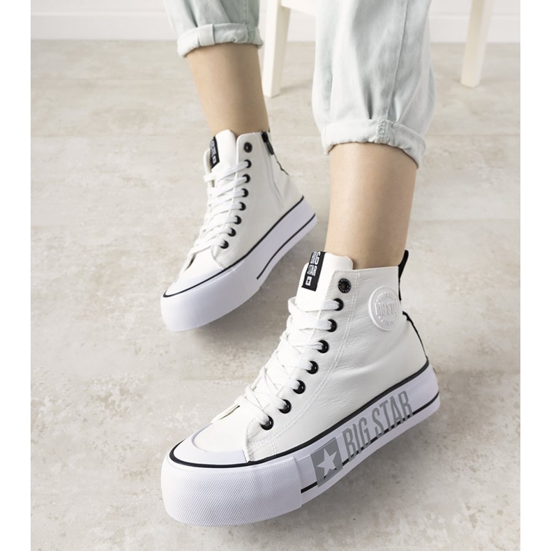 Balvin női Big Star cipők fehér 1