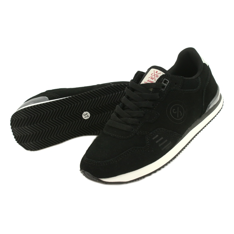 Cross Jeans Női sportcipő kereszt farmer fekete II2R4028C 3