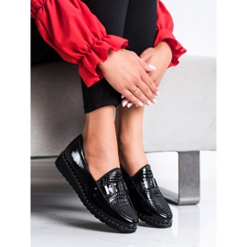 Filippo Divatos bőrcipő fekete 1