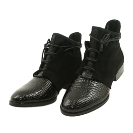 Női Csizma Bőr Filippo Fekete DBT3034 / 21 BK 2 Női Csizma Bőr Filippo Fekete DBT3034 / 21 BK 2