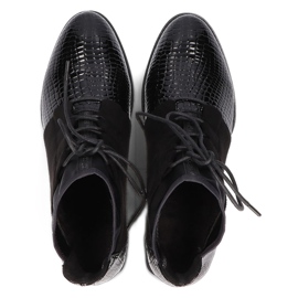 Női Csizma Bőr Filippo Fekete DBT3034 / 21 BK 4 Női Csizma Bőr Filippo Fekete DBT3034 / 21 BK 4