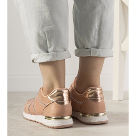 Ecoma rózsaszín cipők kígyóbőr mintával 1