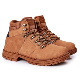 Férfi túracipő Cross Jeans EE1R4031C Camel barna 2 Férfi túracipő Cross Jeans EE1R4031C Camel barna 2