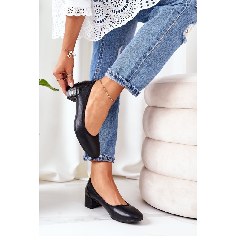 S.Barski Bőr szivattyúk S. Barski 20-L1 Fekete 2