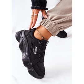 Női sportcipő Memory Foam Big Star II274356 Fekete 2