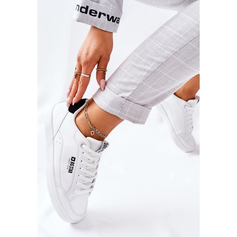 Női bőrcipők Memory Foam Big Star II274319 Fehér 1