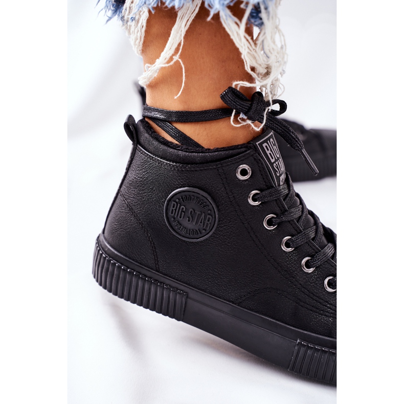 Magas szigetelésű cipők Big Star II274157 Fekete 1