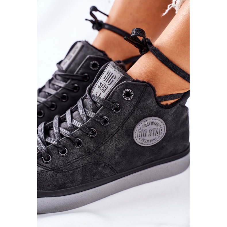 Bőr szigetelt cipők Big Star II274148 Fekete 1