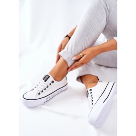 Cipők On The Big Star II274021 Platform Fehér 1 Cipők On The Big Star II274021 Platform Fehér 1