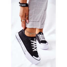 Cipők a The Big Star II274019 fekete platformon 2