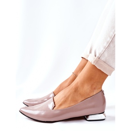 Mucasins On Silver Heel Laura Messi 2013 Cappuccino sokszínű 1