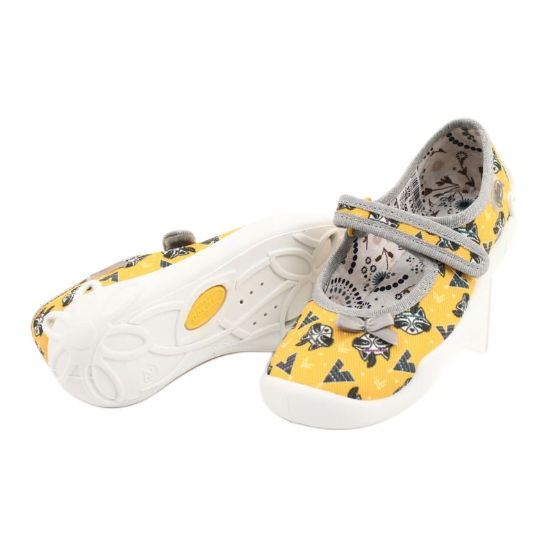 Befado gyermekcipő 114X424 szürke aranysárga 4