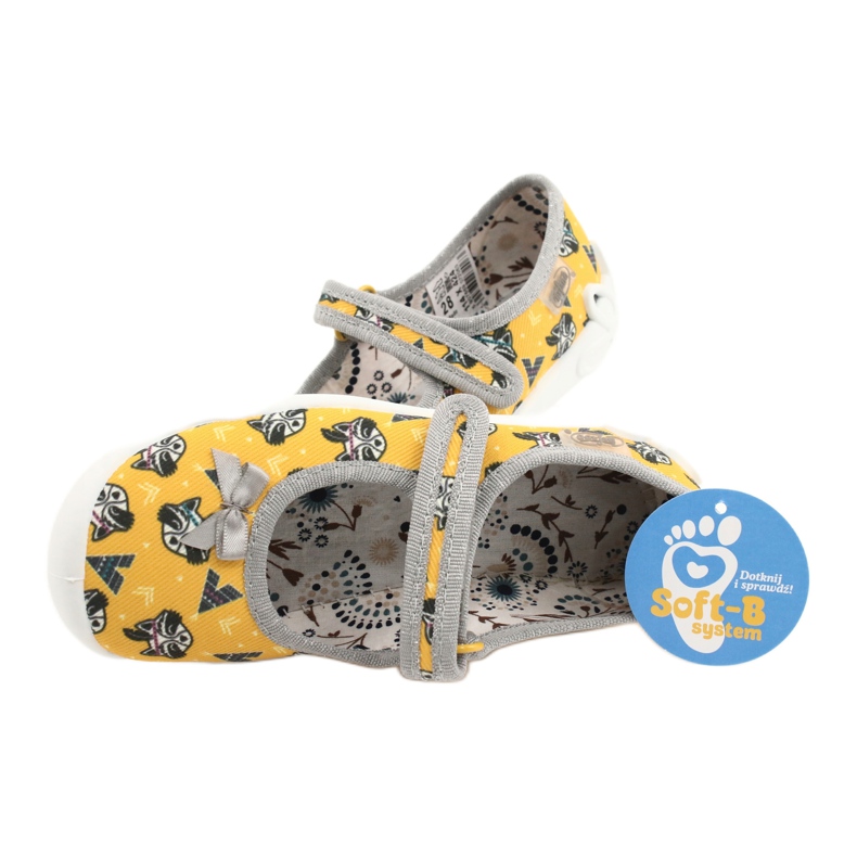 Befado gyermekcipő 114X424 szürke aranysárga 5