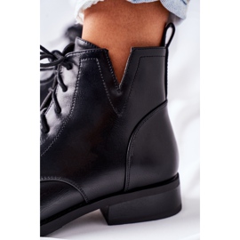 S.Barski Klasszikus női csizma Jodhpur S. Barski Bello fekete 1