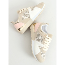 Bézs sportcipő B0-907 Bézs 1