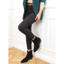 Fekete cowboycsizma nőknek 99-65 Fekete 1