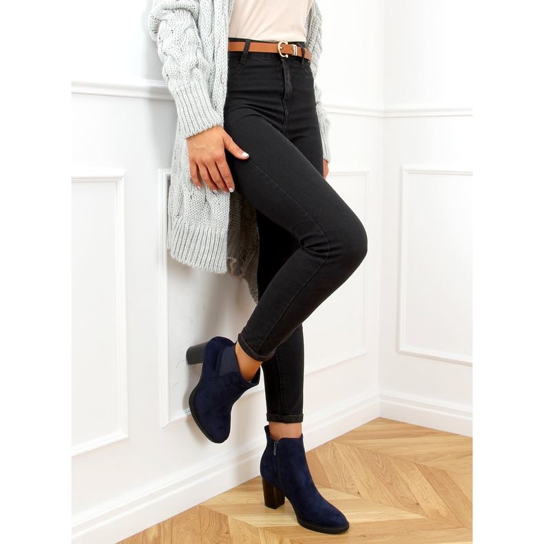 Navy blue csizma 1155 D.BLUE sötétkék 1