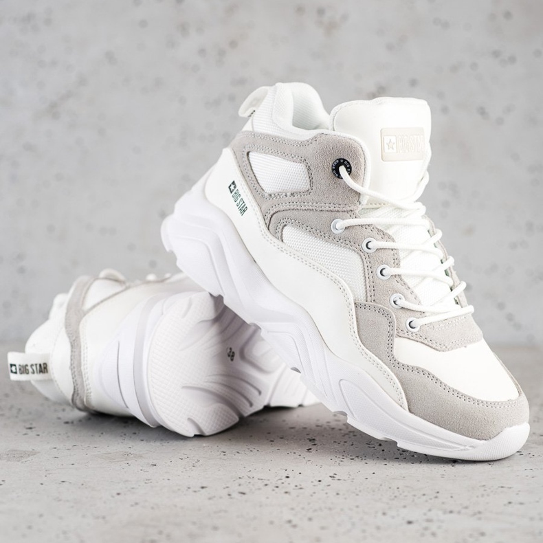 Női cipők Big Star GG274643 fehér 1