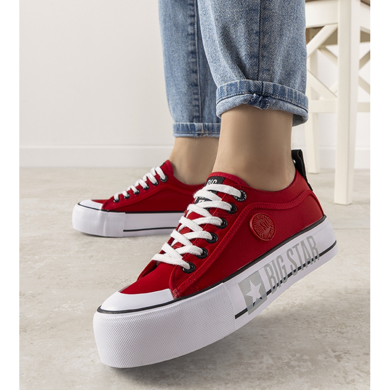 Alexa piros Big Star női cipők 1