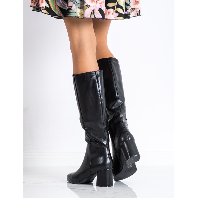 M.Daszyński Meleg csizma Spitzben fekete 2 M.Daszyński Meleg csizma Spitzben fekete 2