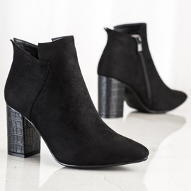 Vinceza Snake Print sarokcsizma fekete 1 Vinceza Snake Print sarokcsizma fekete 1