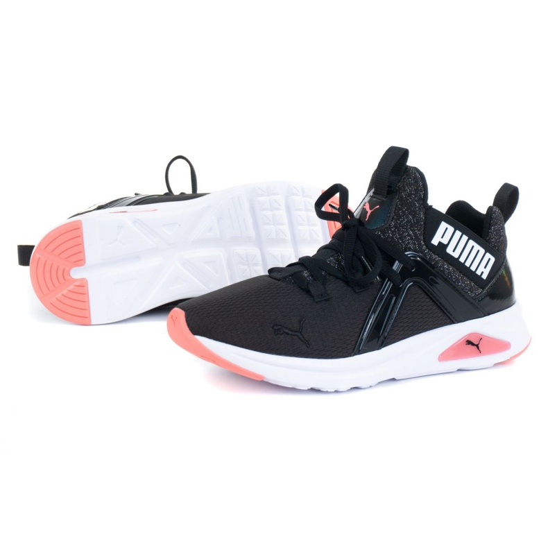 Puma Enzo 2 Sparkle Jr 19457301 cipő fekete 1