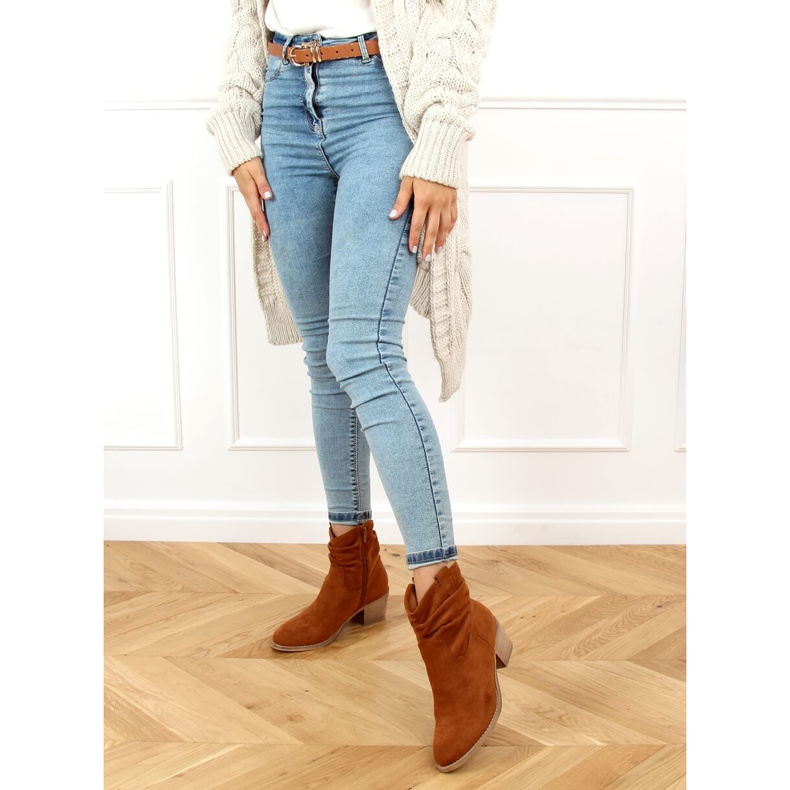 Alacsony sarkú csizma teve Z1165 Teve barna 2