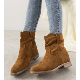Violetta camel női csizma barna 1