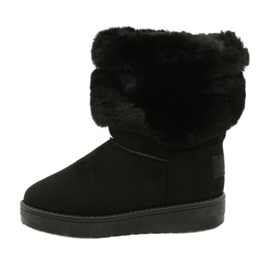 Big Star Női Mukluki melegített nagycsillag II274123 fekete 1