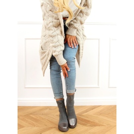 Szürke zokni ék sarok HQ887 Szürke 2