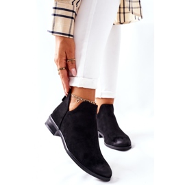 Vinceza Női velúr meleg csizma Fekete Joaliene 2