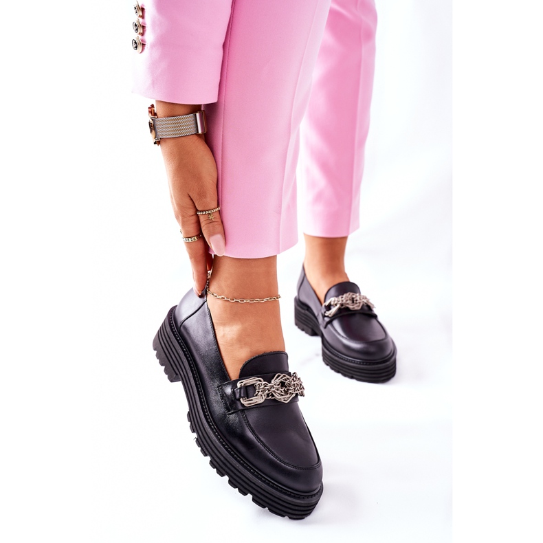 Női cipők Bőr cipők Fekete Laura Messi 2383 2