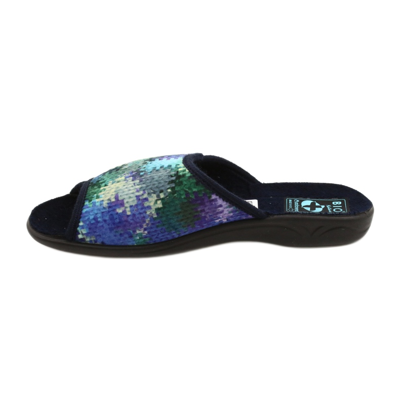 Női papucs Adanex 26264 Sweet sötétkék kék zöld 1