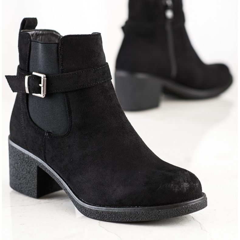 Marquiz Kényelmes alkalmi csizma fekete 1 Marquiz Kényelmes alkalmi csizma fekete 1