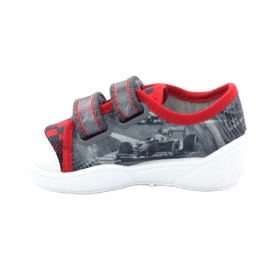 Befado gyermekcipő, cipő, papucs 907p093 piros szürke 2