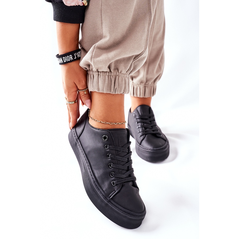 Női cipők Big Star II274098 Fekete 1