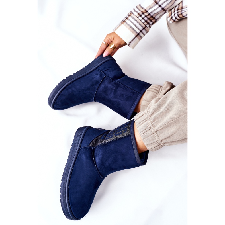 Női hócsizma Big Star EE274416 Navy blue sötétkék 1