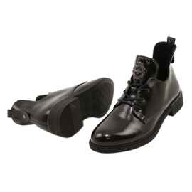 Szabadalmaztatott csizma Sergio Leone PB262 fekete 3