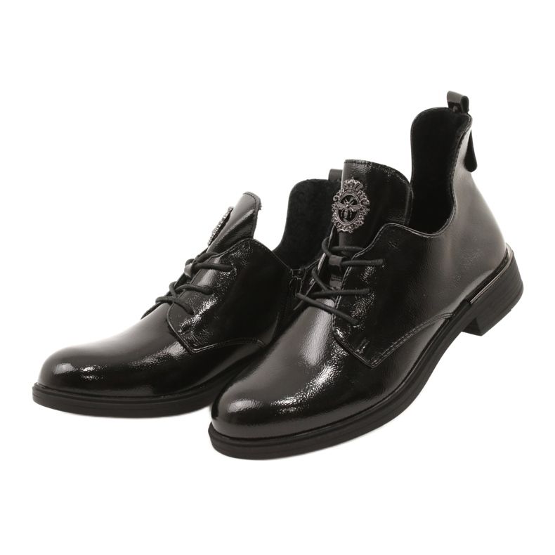 Szabadalmaztatott csizma Sergio Leone PB262 fekete 5