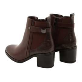 Klasszikus barna csizma Sergio Leone BT630 4